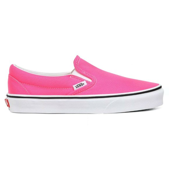 Vans Classic Slip On (Neon) Knockout Pink Sneakers - Picture 2 of 9